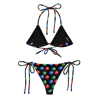 Mixed Gnomies D20 String Bikini Set