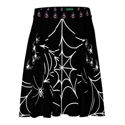 Sprockets Black Spiderweb Skirt