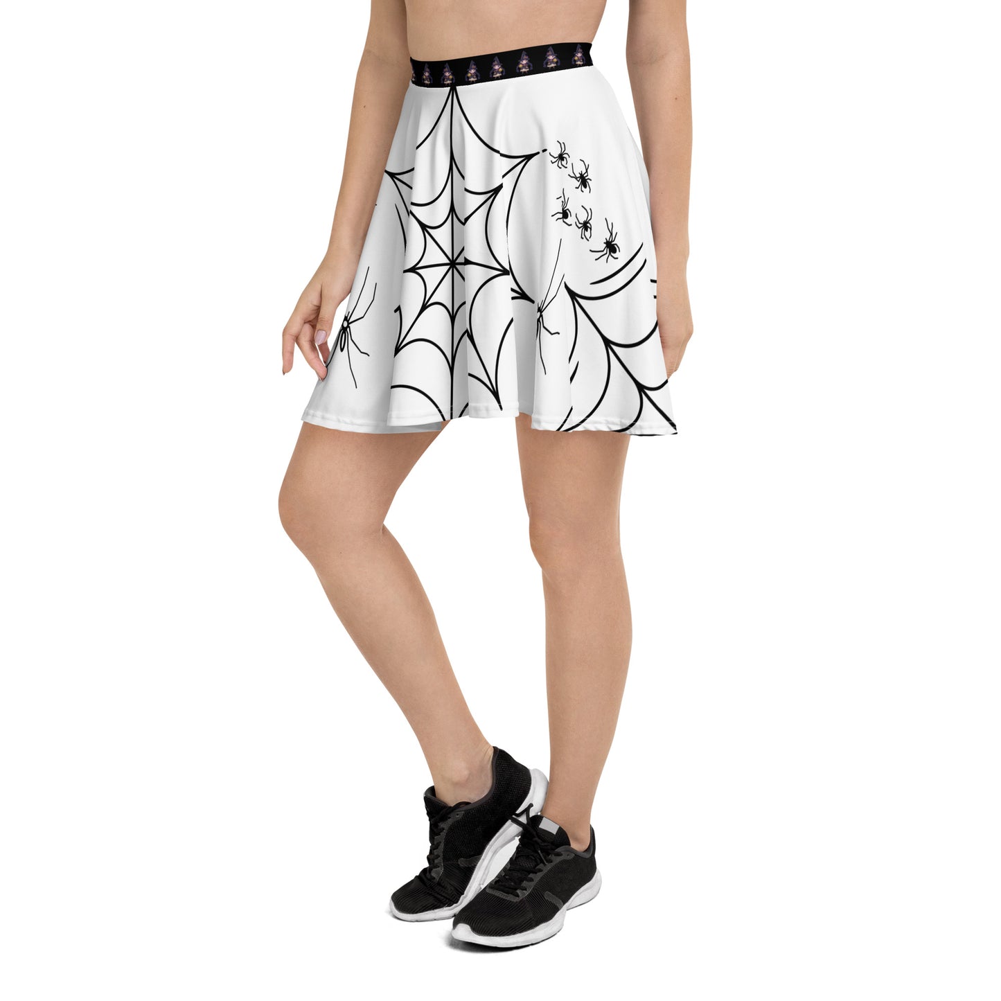 Sprockets White Spiderweb Skirt