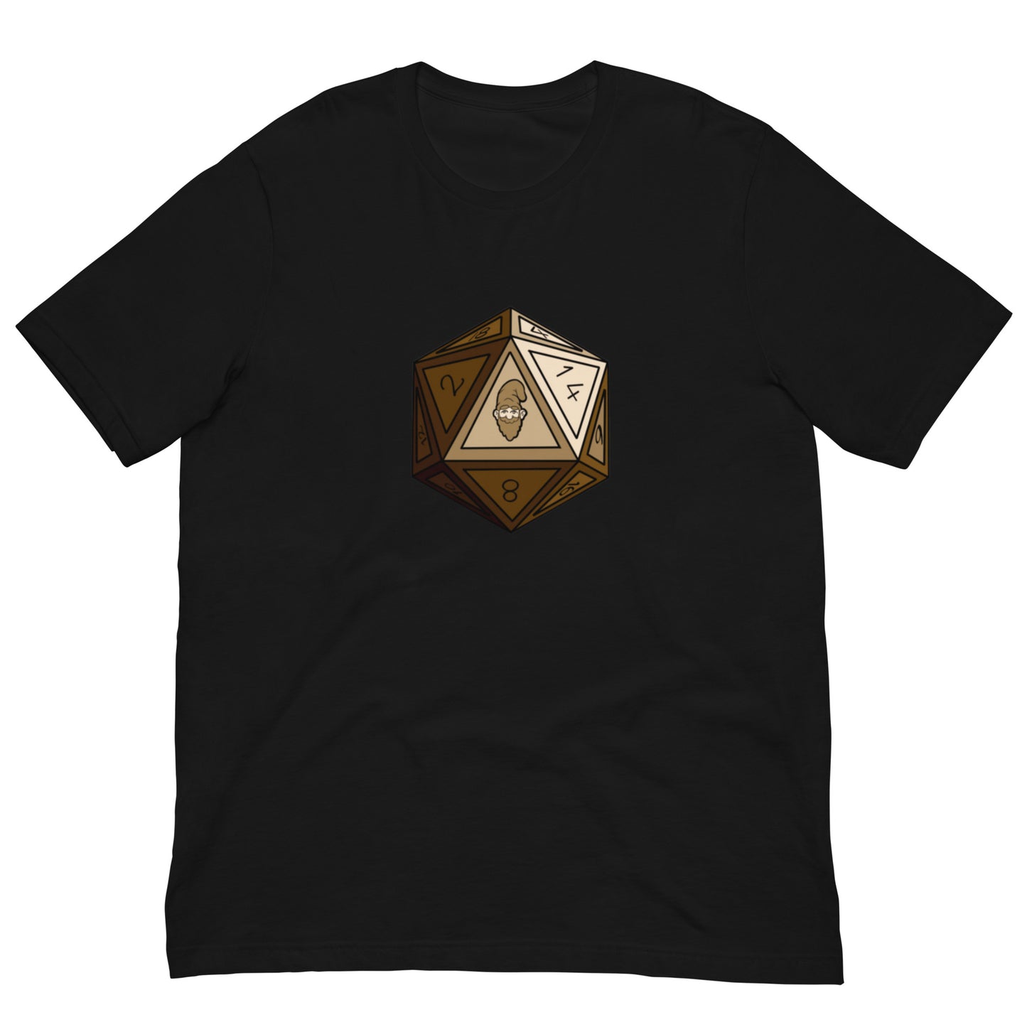 Gnomie D20 Bronze Unisex T-Shirt