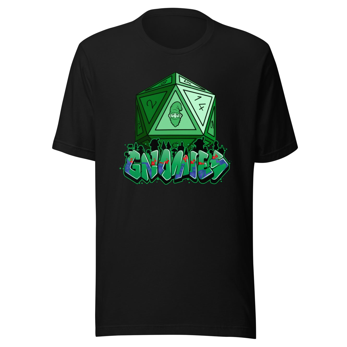 Roll with Your Gnomies Graffiti T-Shirt