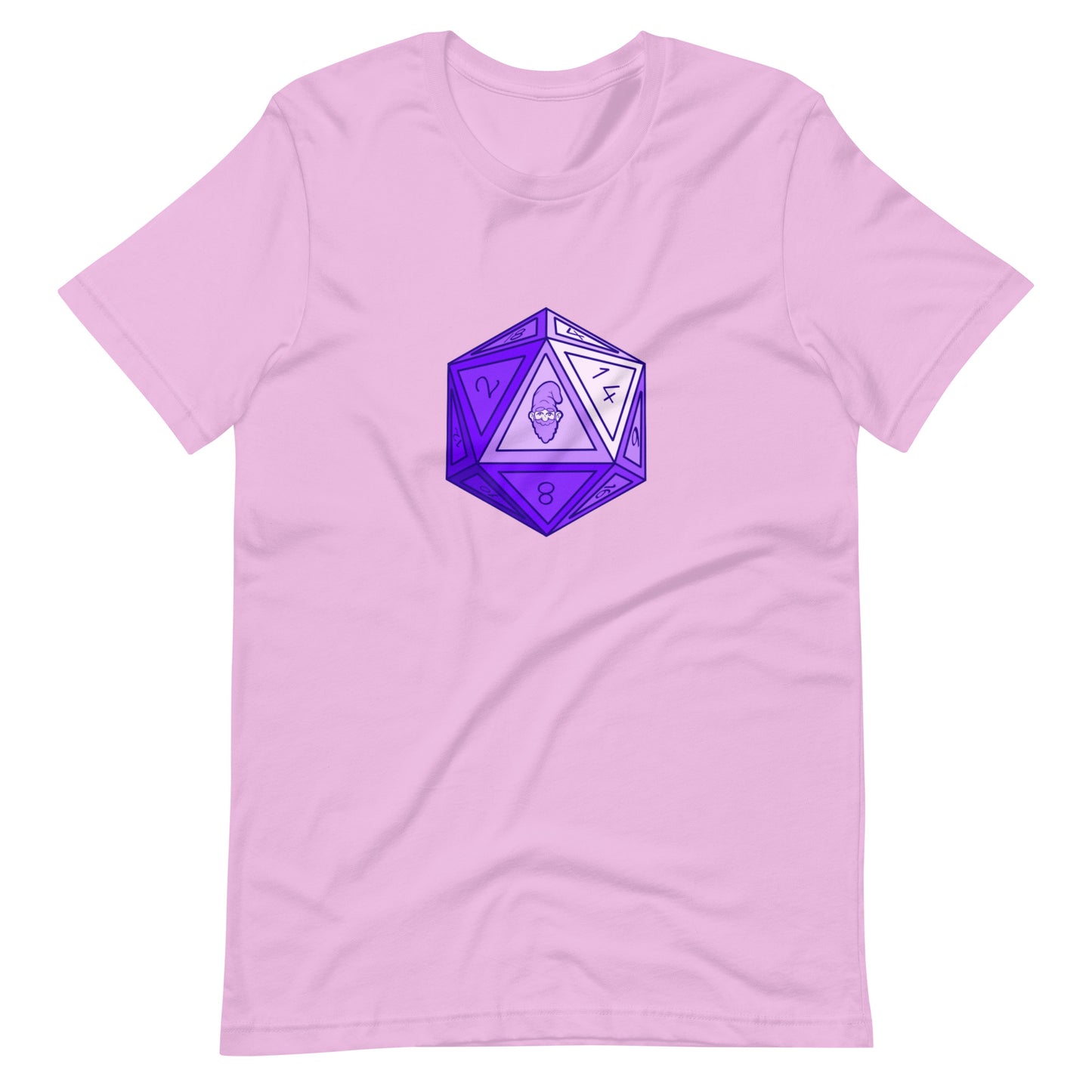 Gnomie D20 Amythest Unisex T-Shirt