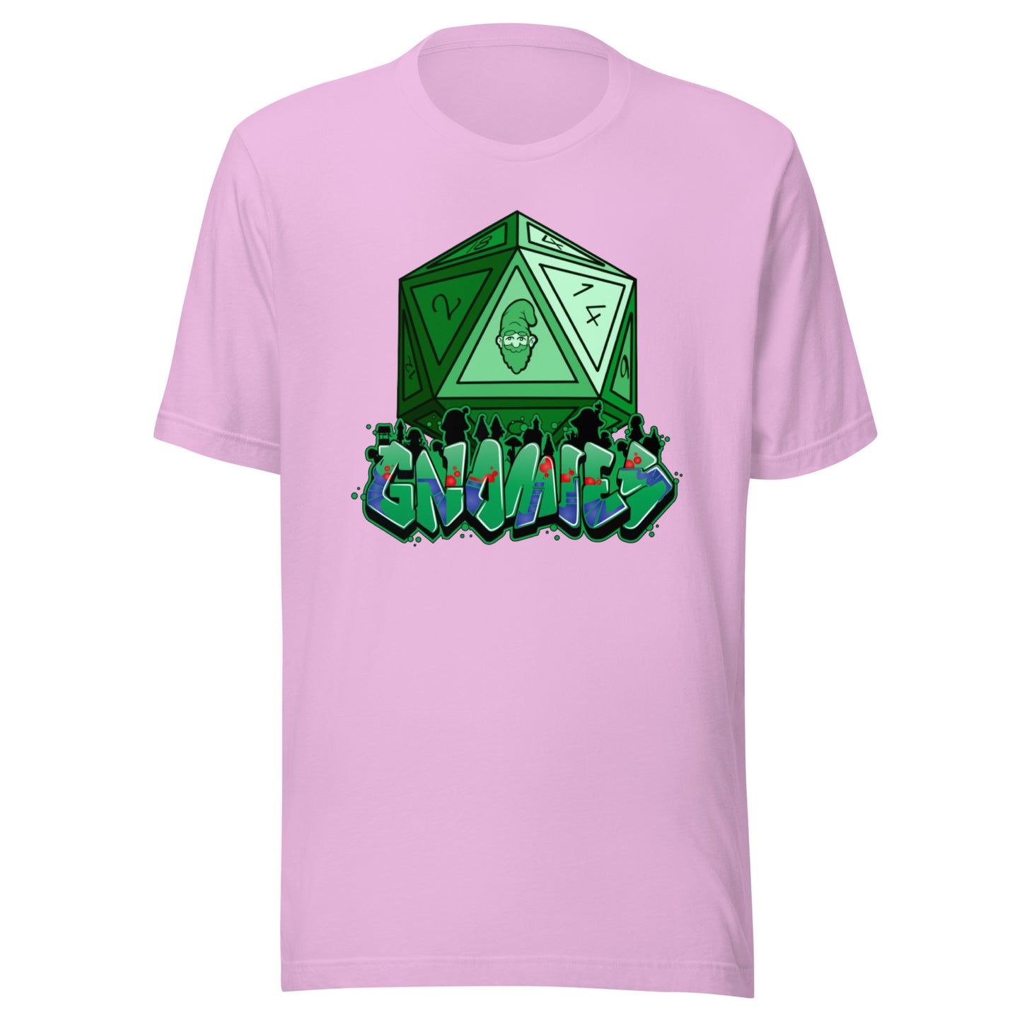 Roll with Your Gnomies Graffiti T-Shirt