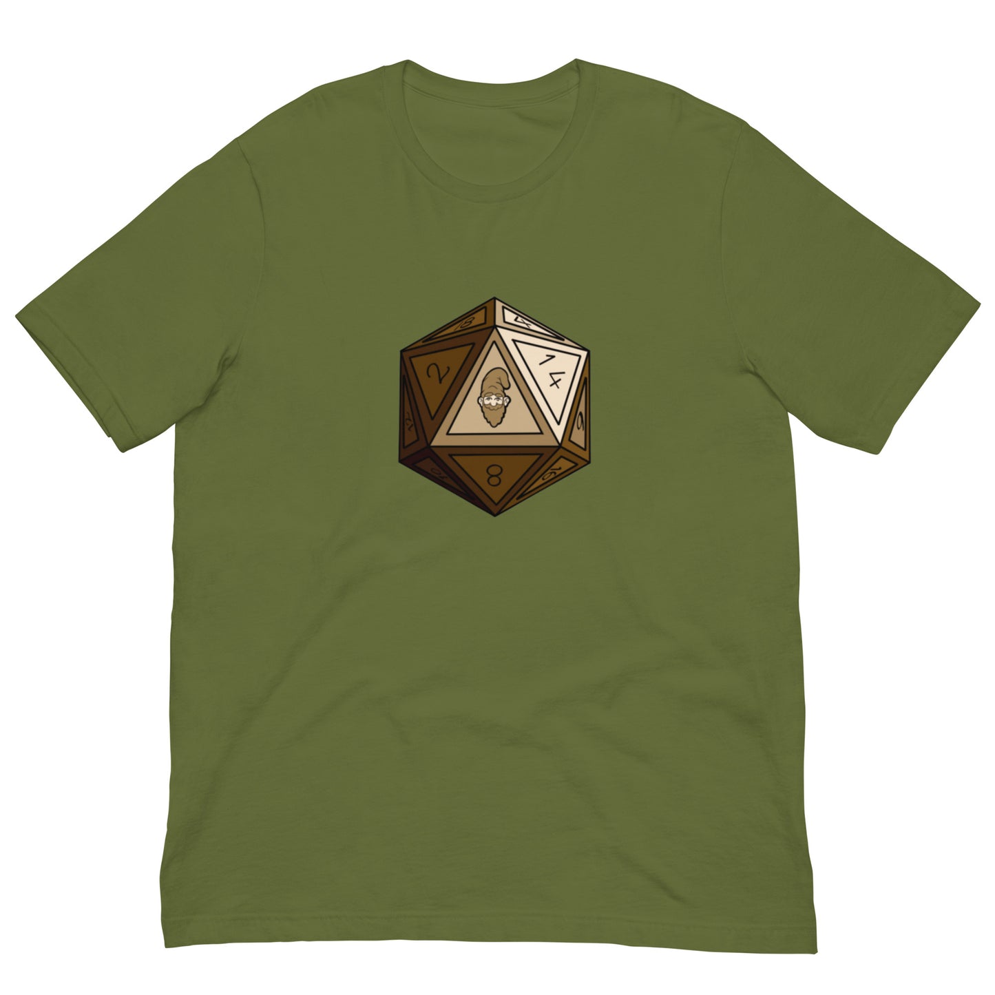 Gnomie D20 Bronze Unisex T-Shirt