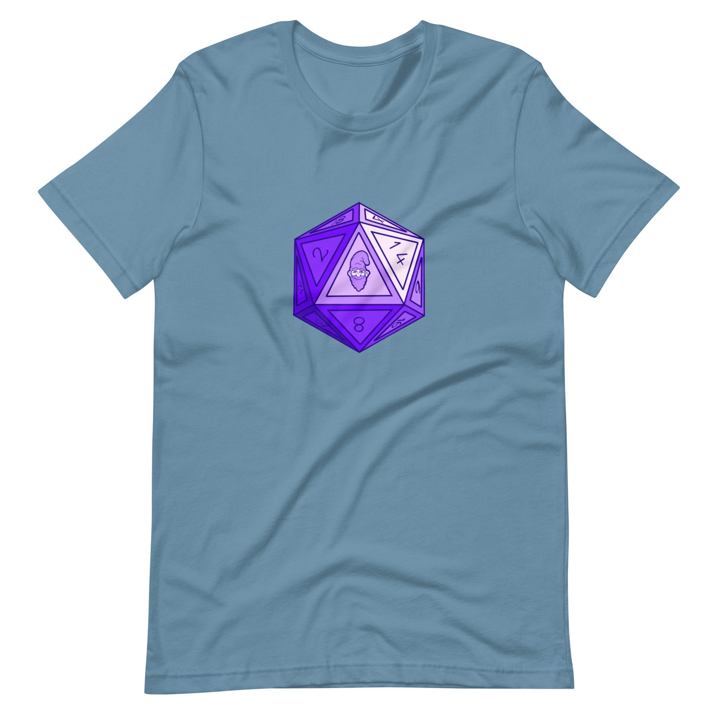 Gnomie D20 Amythest Unisex T-Shirt