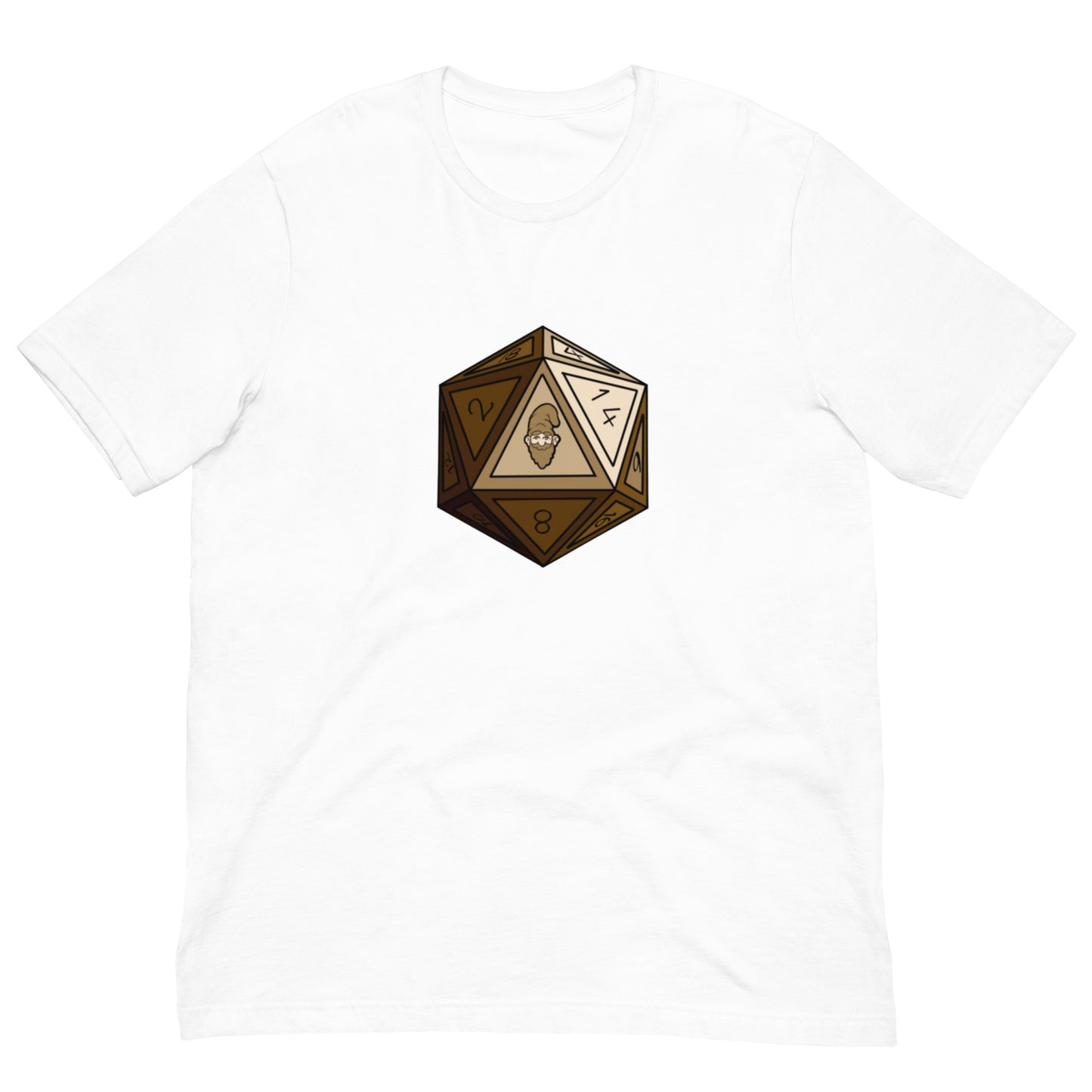 Gnomie D20 Bronze Unisex T-Shirt