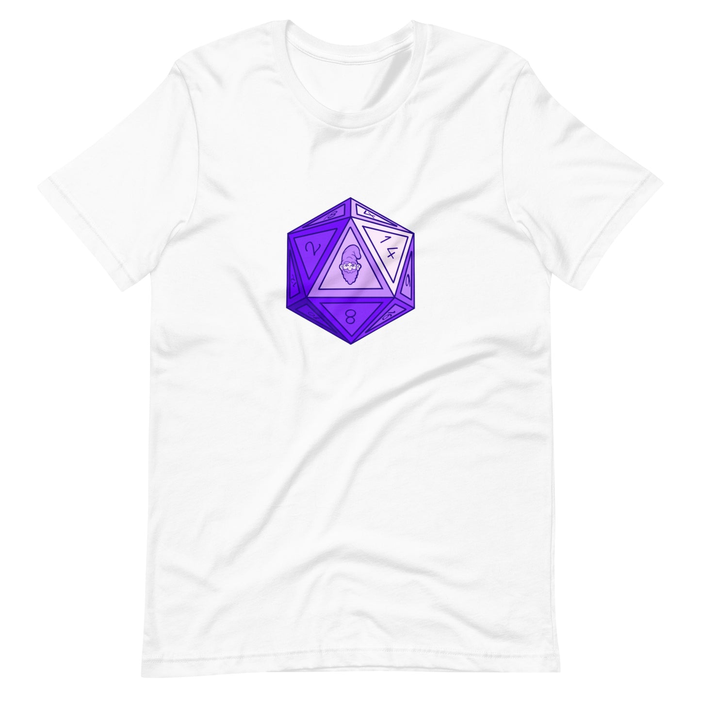 Gnomie D20 Amythest Unisex T-Shirt